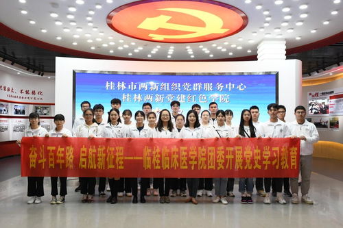 學黨史 強信念 跟黨走——臨桂臨床醫(yī)學院赴桂林市兩新組織黨群服務中心開展黨史學習教育及教育咨詢服務